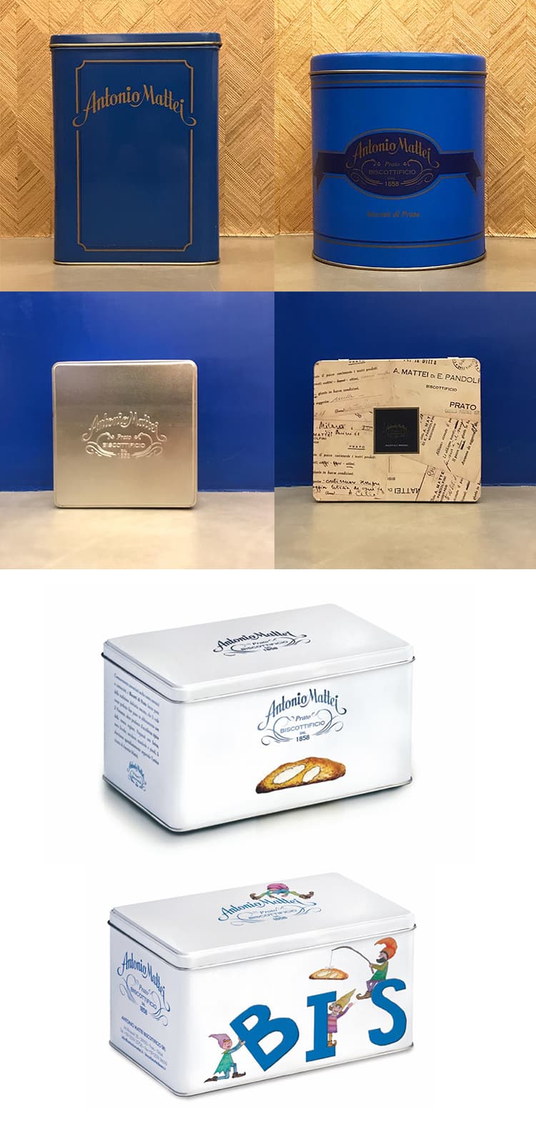 Tin boxes to save memories