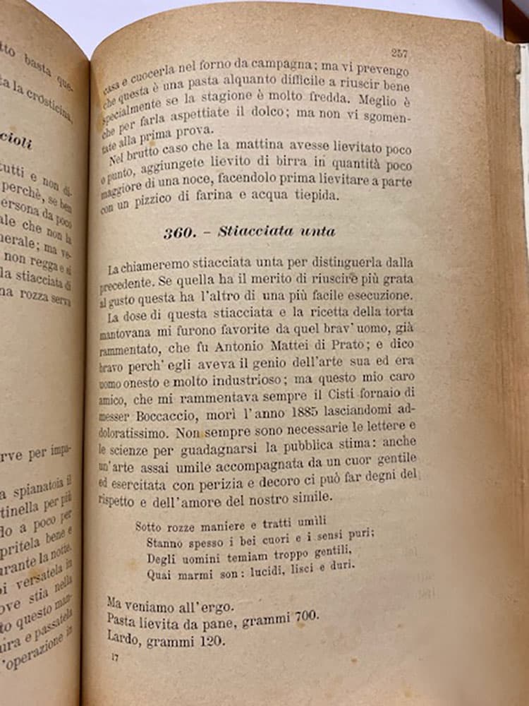 Recipe os Stiaciata unta